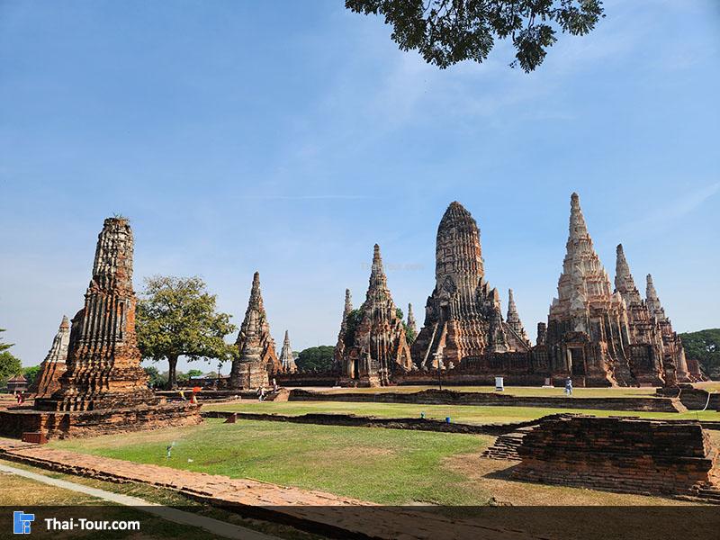 บรรยากาศ วัดไชยวัฒนาราม