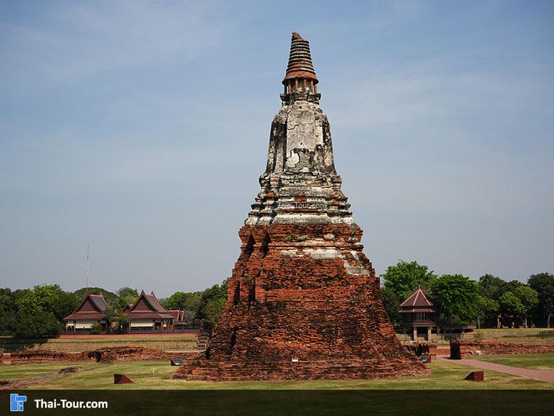 บรรยากาศ วัดไชยวัฒนาราม