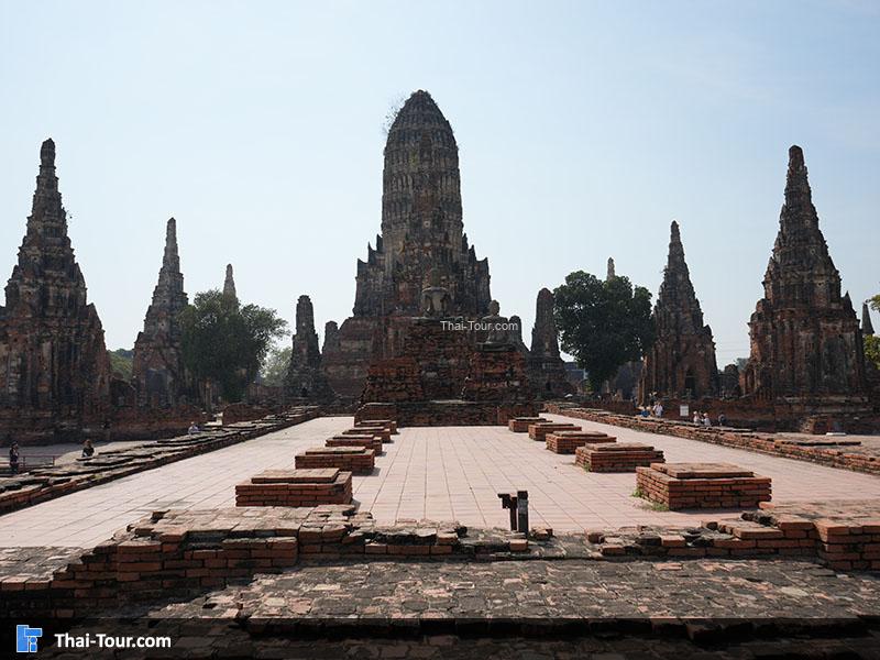 บรรยากาศ วัดไชยวัฒนาราม