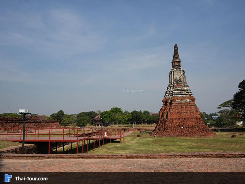 บรรยากาศ วัดไชยวัฒนาราม