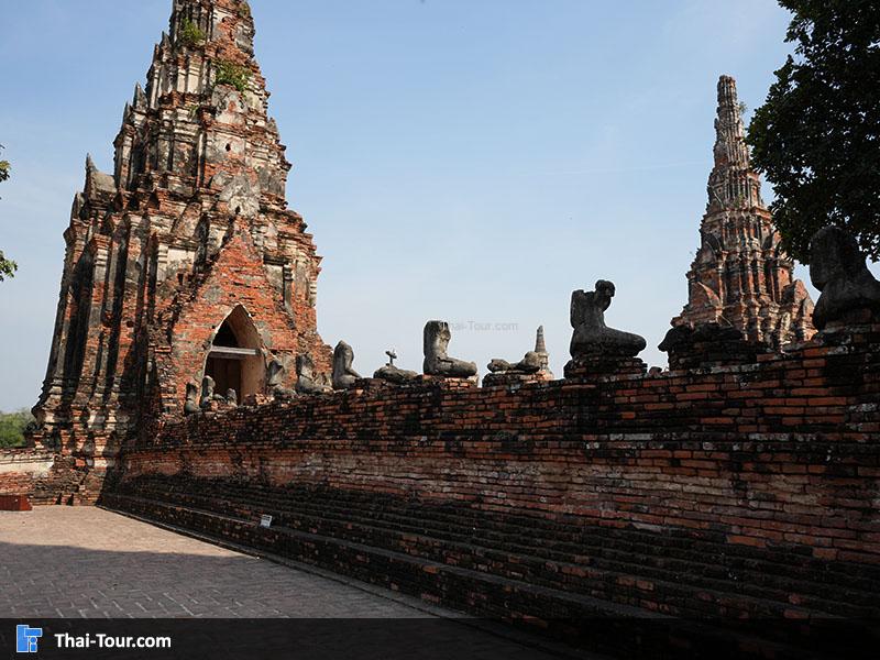 บรรยากาศ วัดไชยวัฒนาราม