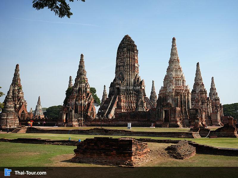 บรรยากาศ วัดไชยวัฒนาราม