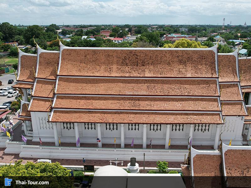 ภาพมุมสูง วัดหน้าพระเมรุ