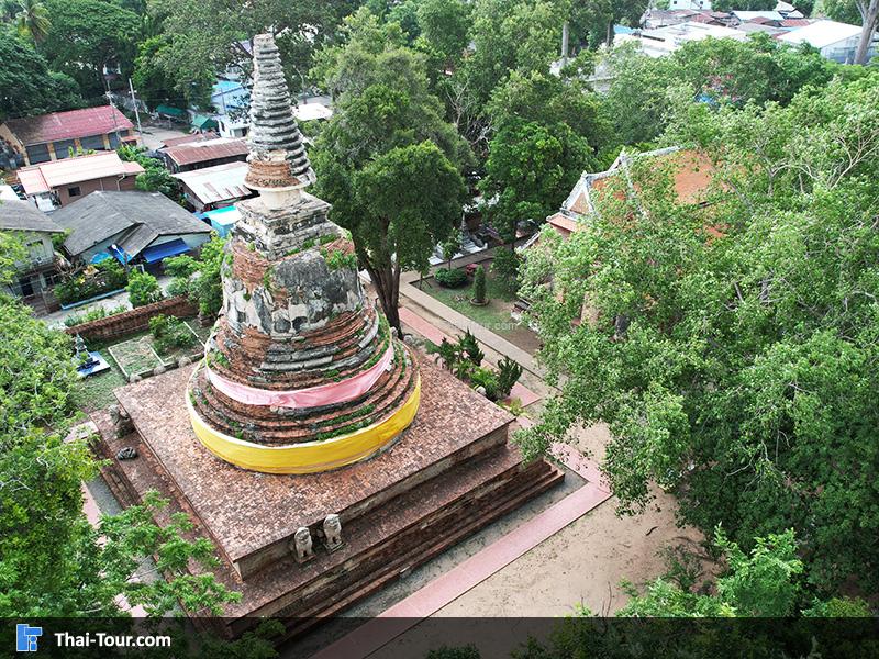 ภาพมุมสูง วัดแม่นางปลื้ม