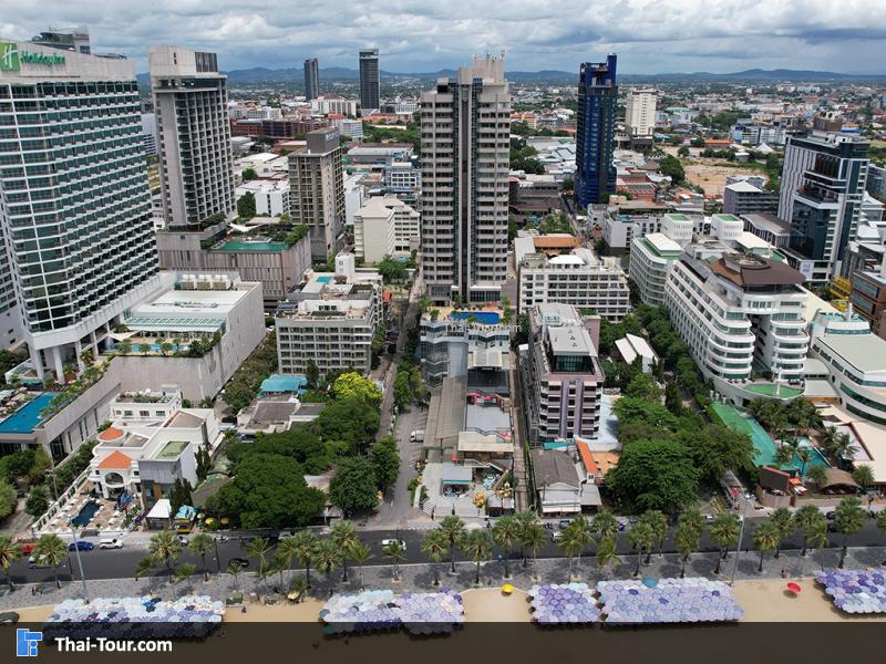 ภาพมุมสูง พัทยาเหนือ