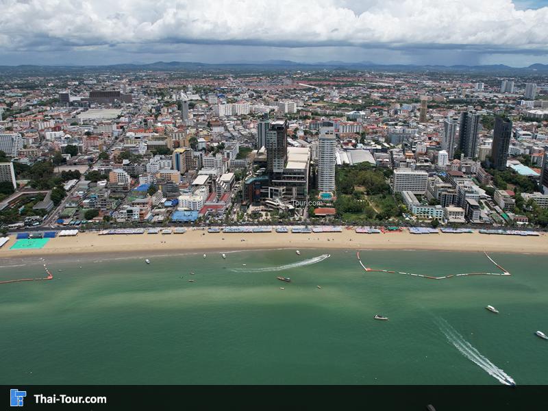 ภาพมุมสูง พัทยาเหนือ