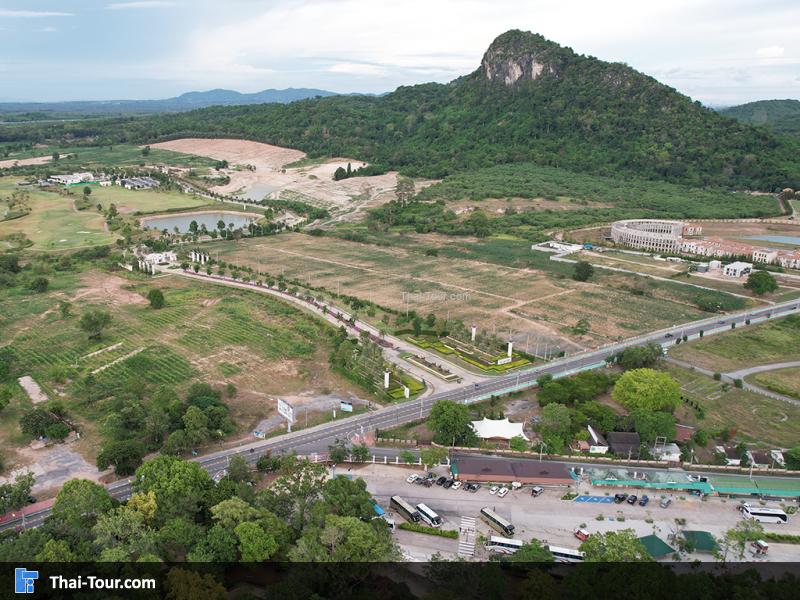 ภาพมุมสูง เขาชีจรรย์ 