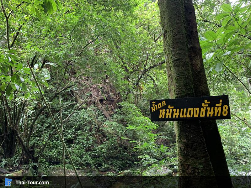 น้ำตกหมันแดงชั้น 8
