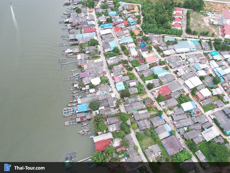 ภาพมุมสูง แหลมโพธิ์