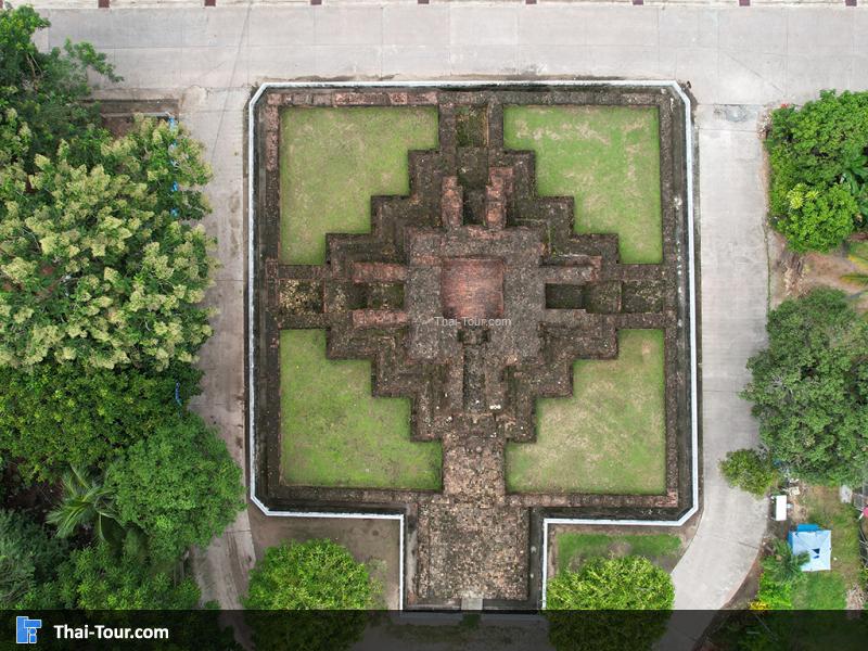 ภาพมุมสูง วัดหลง