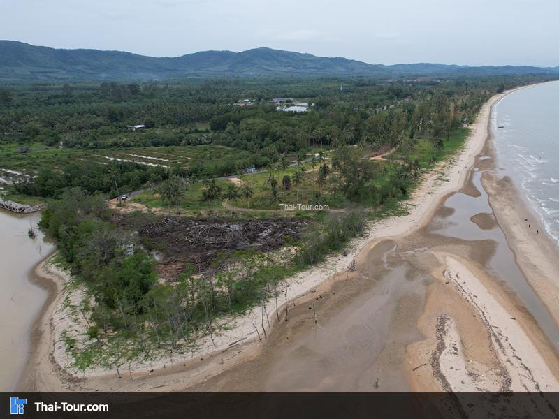 ภาพมุมสูง หาดตะวันฉาย