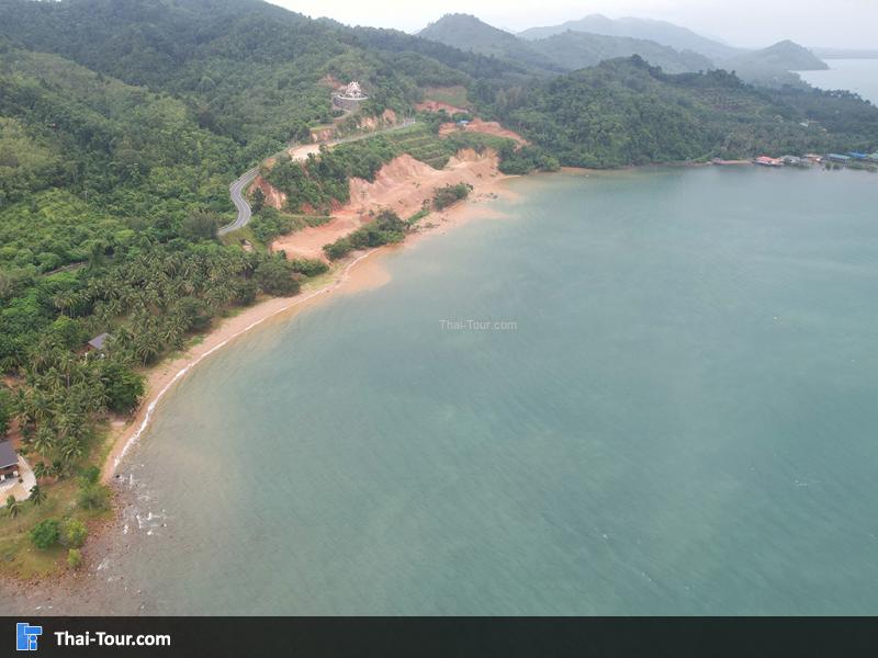 ภาพมุมสูง หาดทรายรีสวี