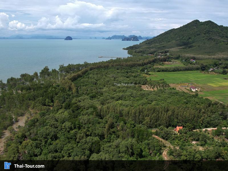 ภาพมุมสูง เกาะยาวน้อย