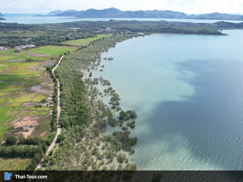 ภาพมุมสูง เกาะยาวน้อย