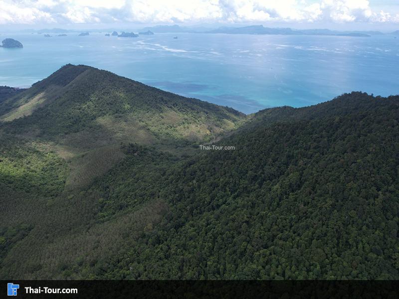 ภาพมุมสูง ของ แหลมนกออก
