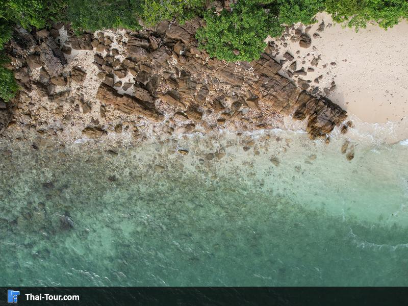 ภาพมุมสูง หาดโล๊ะจาก