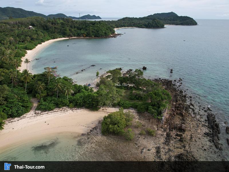 ภาพมุมสูง หาดโล๊ะจาก