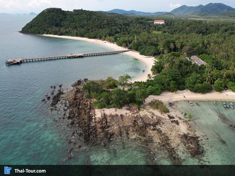 ภาพมุมสูง หาดโล๊ะจาก