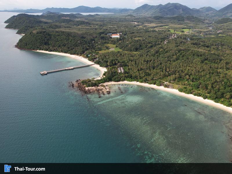 ภาพมุมสูง หาดโล๊ะจาก