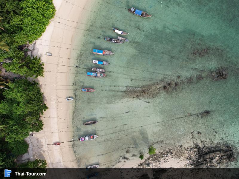 ภาพมุมสูง หาดโล๊ะจาก