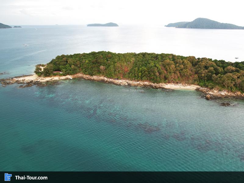 ภาพมุมสูง เกาะบอน ภูเก็ต