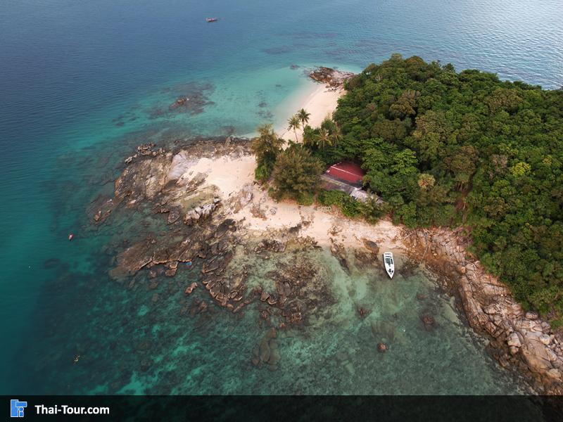 ภาพมุมสูง เกาะบอน ภูเก็ต