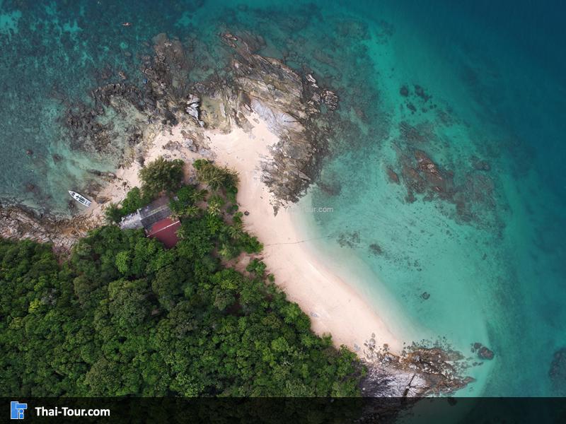 ภาพมุมสูง เกาะบอน ภูเก็ต