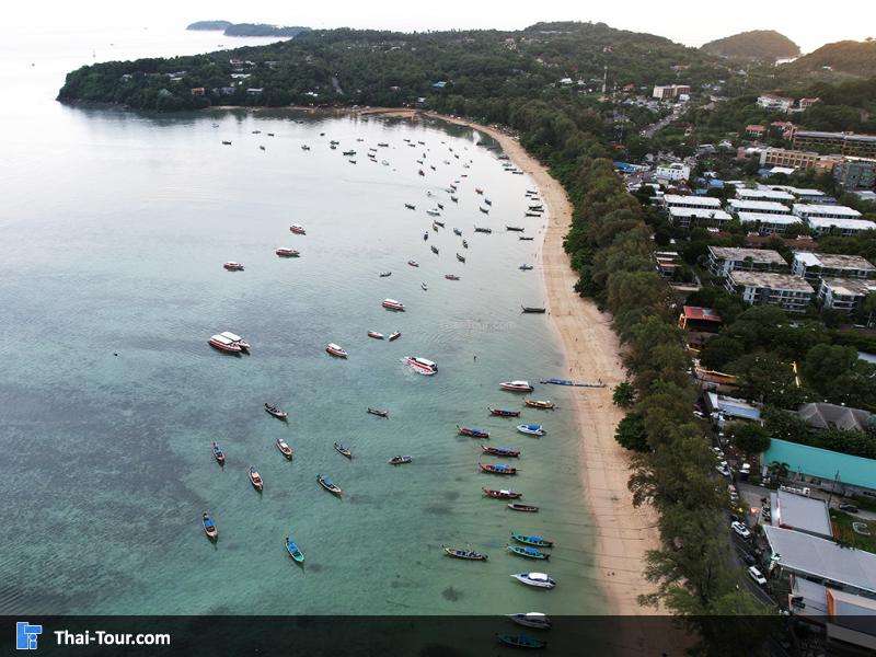 ภาพมุมสูง หาดราไวย์