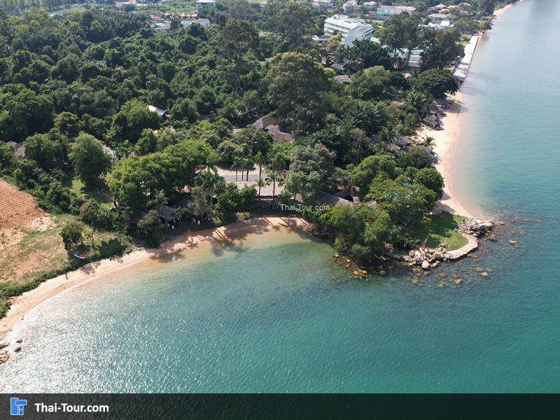 ภาพมุมสูง หาดตะวันรอน