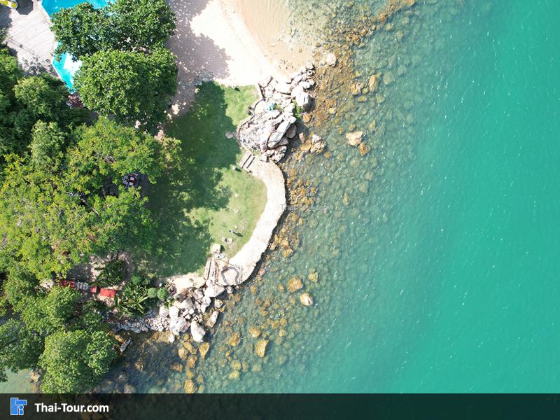 ภาพมุมสูงบางเสร่