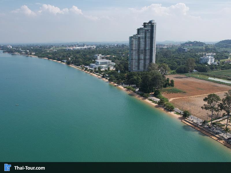 ภาพมุมสูงบางเสร่