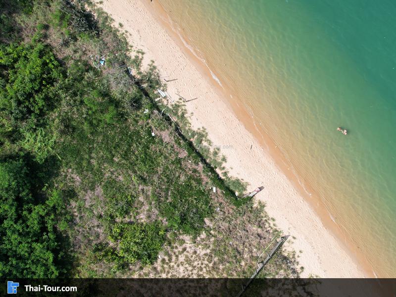 ภาพมุมสูงบางเสร่