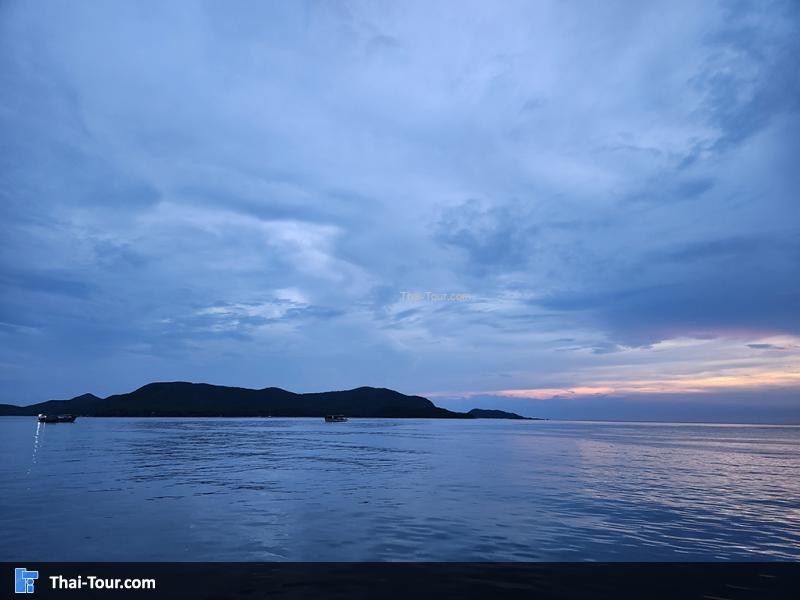 ภาพมุมสูง หมู่บ้านช่องแสมสาร