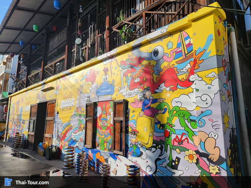 Street Art ตลาดน้อย & เจริญกรุง