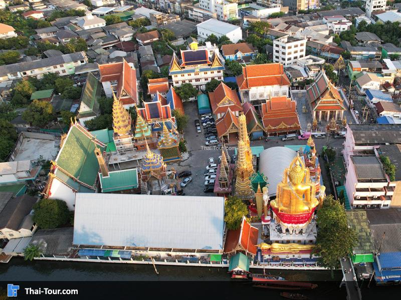 ภาพมุมสูง วัดขุนจันทร์