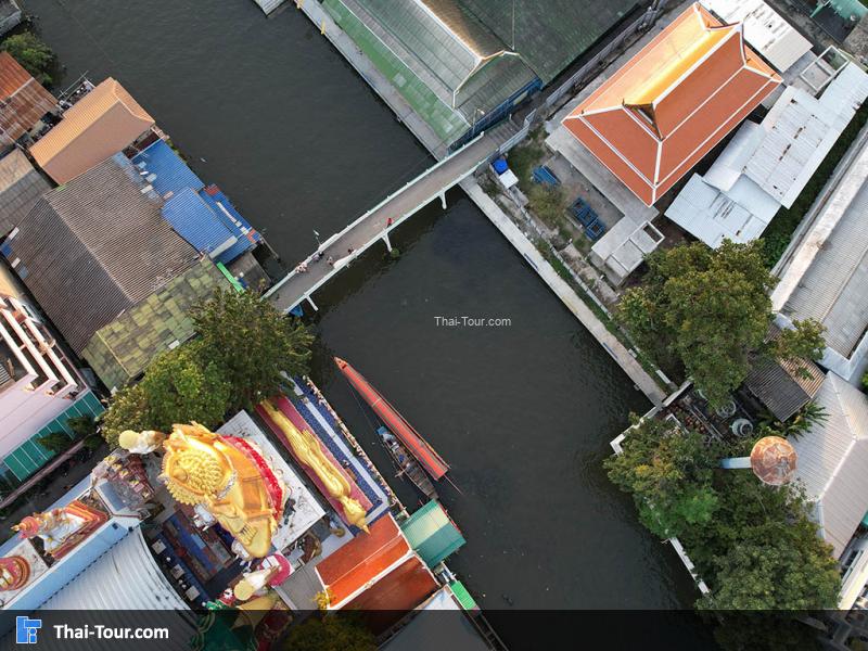 ภาพมุมสูง วัดขุนจันทร์