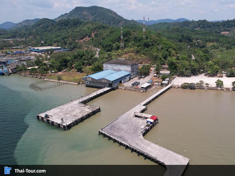 ภาพมุมสูง ประภาคารระนอง