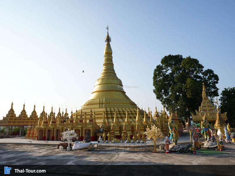 ภาพมุมสูง วัดสุวรรณคีรี ปากจั่น