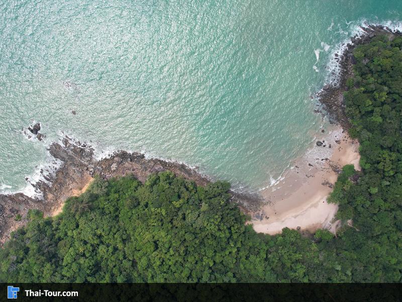 ภาพมุมสูง หาดเล็ก