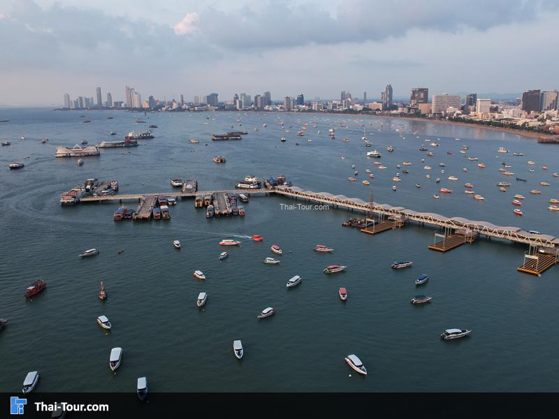 บรรยากาศ แหลมบาลีฮายมุมสูง