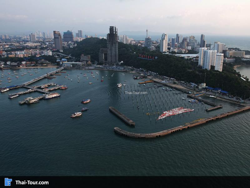 บรรยากาศ แหลมบาลีฮายมุมสูง