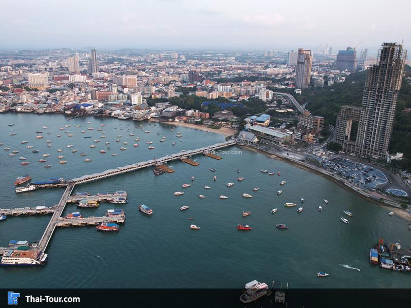 บรรยากาศ แหลมบาลีฮายมุมสูง