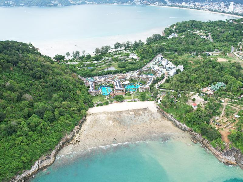 ภาพมุมสูง หาดฟรีด้อม