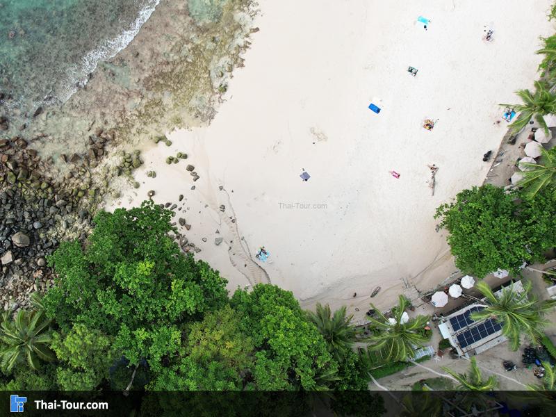 ภาพมุมสูง หาดฟรีด้อม