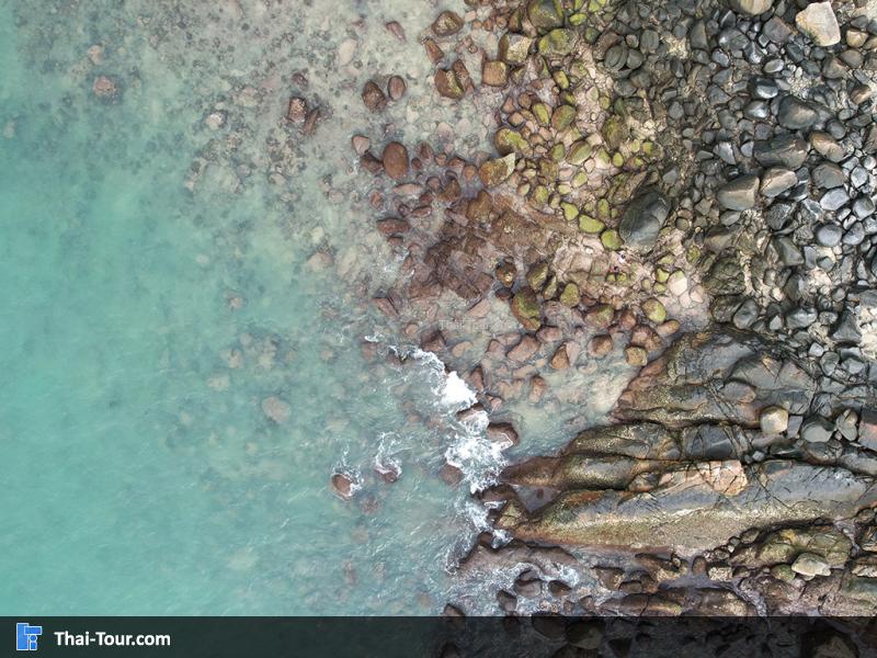 ภาพมุมสูง หาดฟรีด้อม