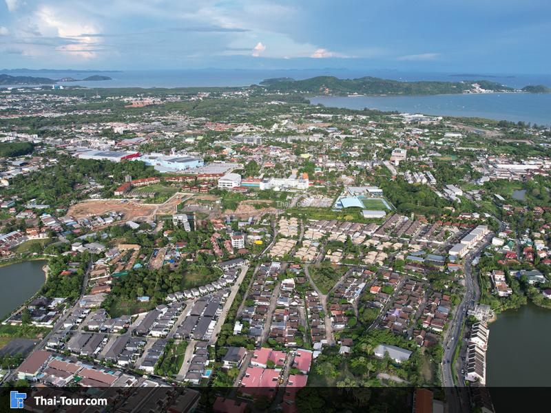 ภาพมุมสูง วัดฉลอง