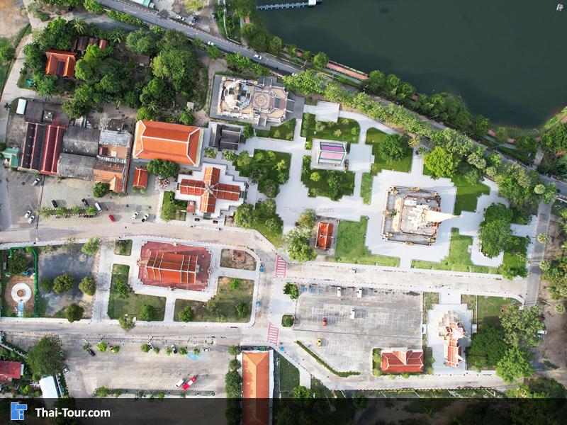 ภาพมุมสูง วัดฉลอง