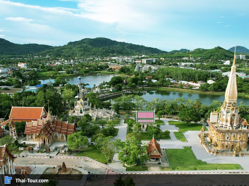 ภาพมุมสูง วัดฉลอง