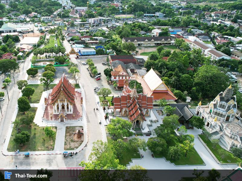 ภาพมุมสูง วัดฉลอง