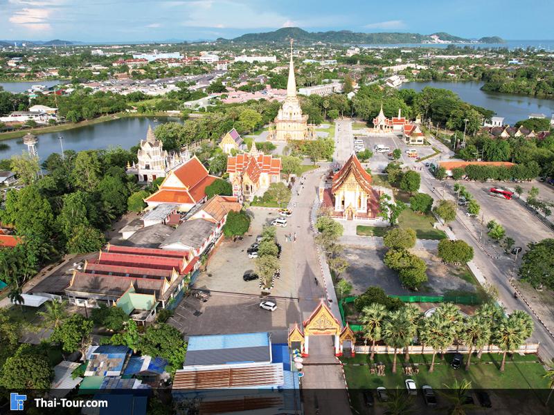 ภาพมุมสูง วัดฉลอง